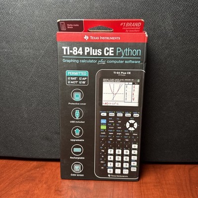 Texas Instruments TI-84 Plus CE Python Graphing Calculator New (6667)