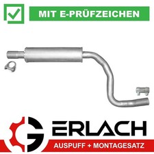 Mittelschalldämpfer für Audi A2 1.6 FSI 10324