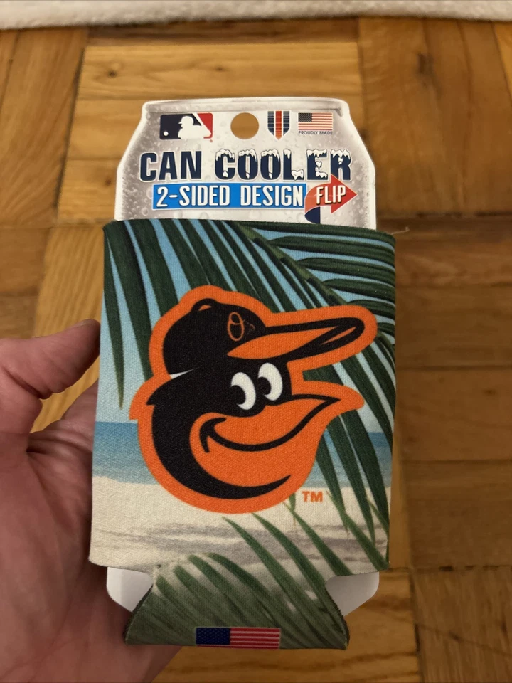 MLB Baltimore Orioles City Connect Can Cooler with 2-Sided Design-NIP FREE SHIP - Image 3 of 4