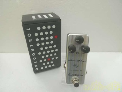 One Control Sonic Silver Peg Effector Bass Preamp | eBay
