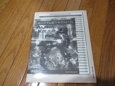 Battletech Alpha Strike Alpha Kit SW