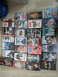 27 VHS Video Tapes Big Box Bundle Job Lot