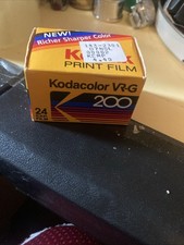 Kodacolor VR Film 200 24 Exp Color Film Vintage Expired 12/88