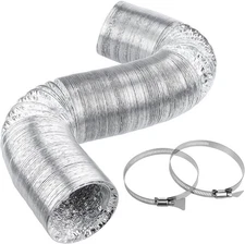 Cenipar Dryer Vent Hose-4 inch Ducting Vent Hose Flexible Aluminum Foil