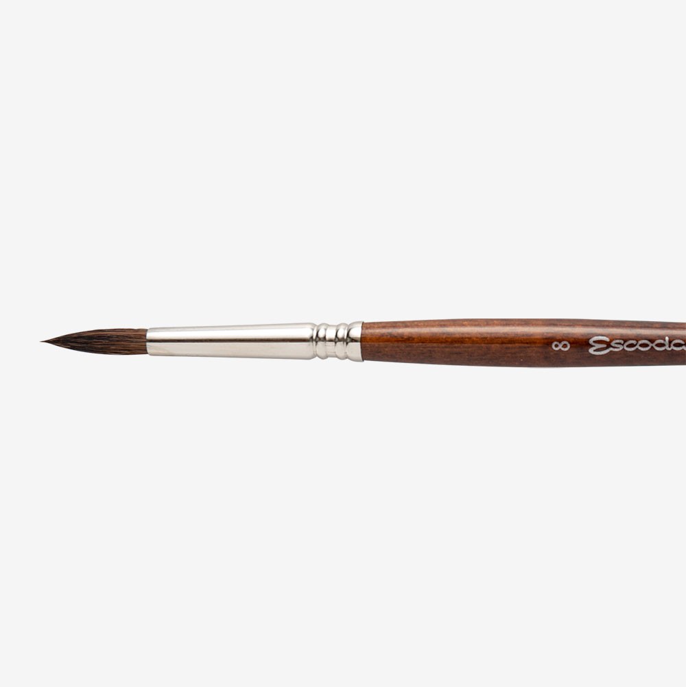 Escoda : Versatil : Kolinsky Synthetic : Series 1540 : Round Pointed : # 8