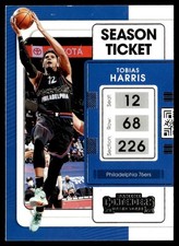 2021-22 Panini Contenders Ticket Tobias Harris Philadelphia 76ers #87