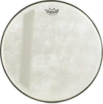 Remo Powerstroke P3 Felt Tone Fiberskyn Diplomat Bass Drumhead - 18 inch