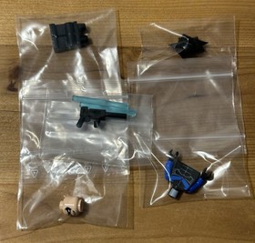 New LEGO Batman Nightwing Minifigure bat015 7785 w/ Accessories! 10/10 Condition