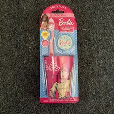 BARBIE Toothbrush Soft , Cap Cup Set - 3 piece