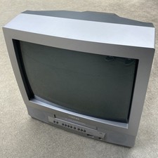 Toshiba MV20Q41 20" CRT TV/VCR Combo Silver Gaming - TV WORKS, VCR ISSUES - READ