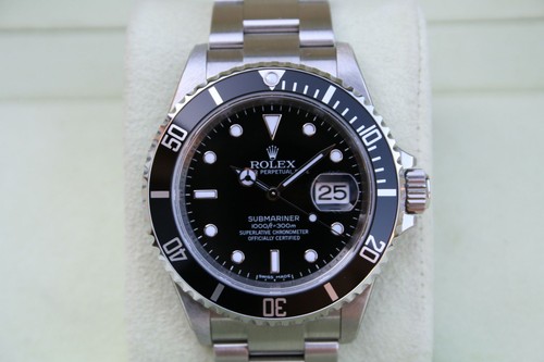 ROLEX 16610 SUBMARINER SUB DATE V SERIAL SEALED RARE FIND NIB - Picture 11 of 12