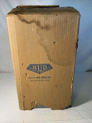 Bud Radio Mfg ~Shadow Cabinet Steel Electronics Box Model #SB-2143 (15.5 x9 x6 )