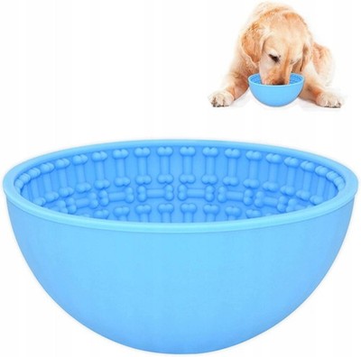 Slow-Feeder Hundenapf mit Leckpad 2in1 THE ZOO 16,5cm Anti-Schling