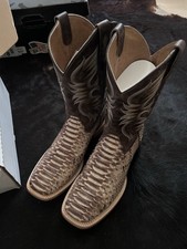 Cody James Exotic Python Western Boots Size 12D