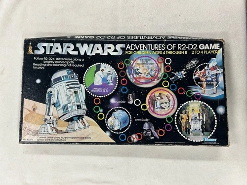 Vintage 1977 Kenner Star Wars Adventures of R2-D2 Board Game Complete 40260