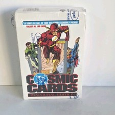 1991 DC Cosmic Cards Inaugural Edition Wax Box Factory Sealed Vintage