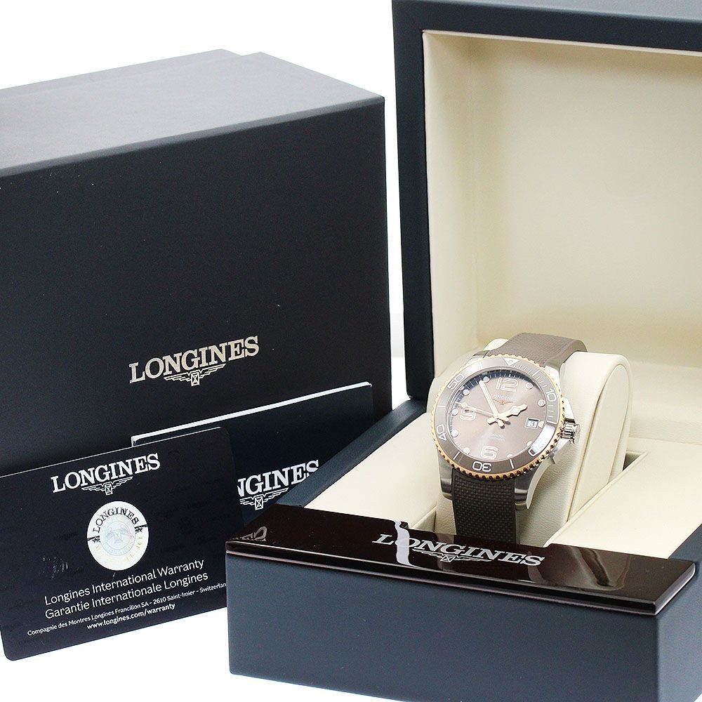 LONGINES HydroConquest Day Auto Mens Watch L3 780 3 78 9 39mm Automatic image 2