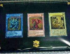 Yu-Gi-Oh! Three Genshin Special Card Set Stainless Steel Obelisk Osiris Ra Possi