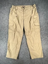 5.11 Tactical Pants Men's 44x30 Khaki Tactical Taclite Pro Cargo Military Pants