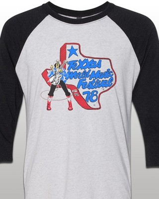 Unisex Retro T-Shirt | Texas Jam Inspired 1978 Music Style Tee | S XXL Festival