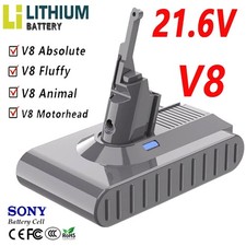 NEW 21.6V Li-ion Battery For Dyson V8 Absolute SV10 Animal Fluffy Vacuum Cleaner