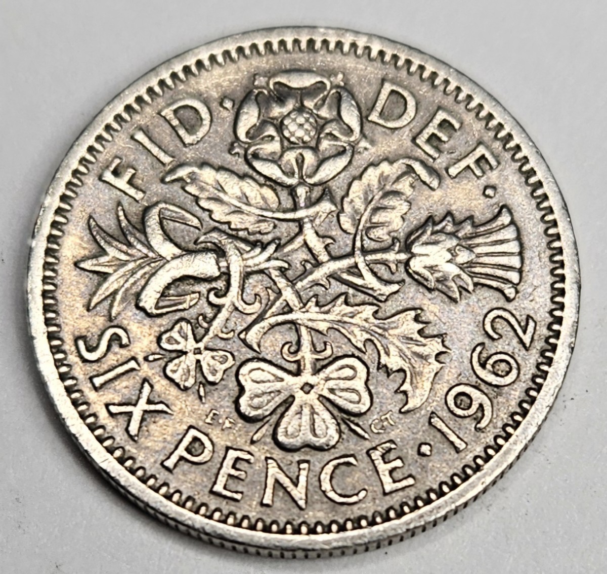 TouaregSilver ＆The Six‑Pence Token&more 1962 Great Britain 6 Six Pence - British Coin - Copper Nickel