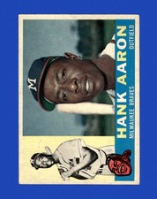 1960 Topps Set-Break #300 Hank Aaron VG-VGEX *GMCARDS*