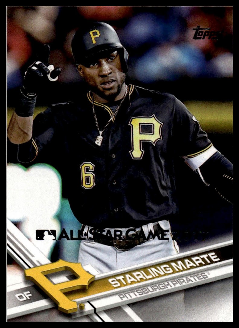 2017 Topps #58 Starling Marte All-Star Game 2017