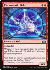 x1 Electrostatic Field x1 MTG Guilds of Ravnica Magic The Gathering