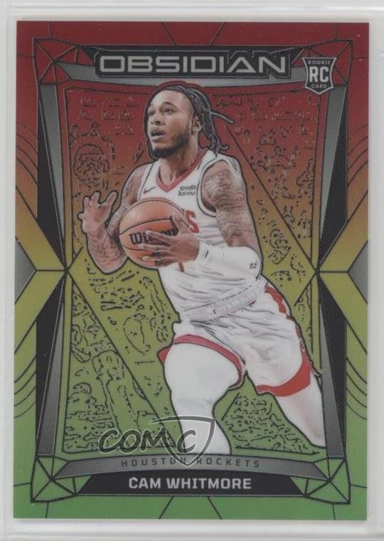 2023-24 Panini Obsidian Electric Etch Reggae Flood 54/75 Cam Whitmore #33 ux8