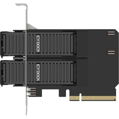 Icy Dock ExpressSlot Core CP073-2 (MB312M4P-B), Wechselrahmen, schwarz