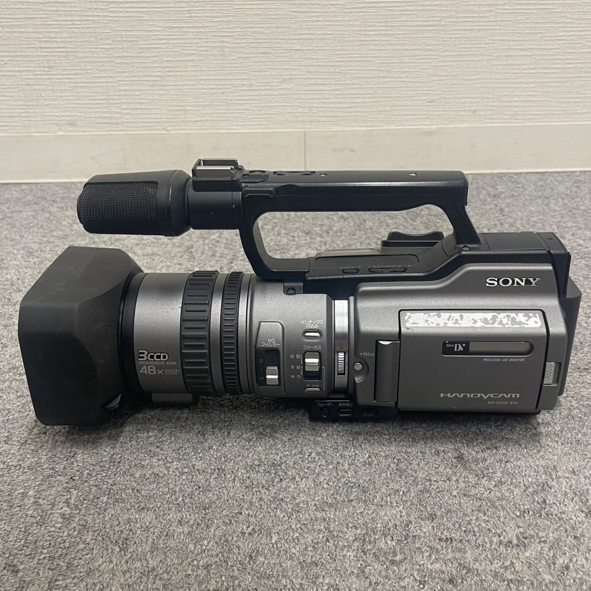 ビデオカメラ SONY handycam DCR-VX2100 Sony DCR-VX2100 NTSC Handycam junk | eBay