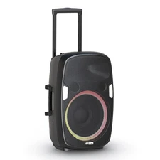 ALTEC LANSING SOUNDROVER BLUETOOTH WIRELESS RECHARGEABLE PA SPEAKER - BLACK