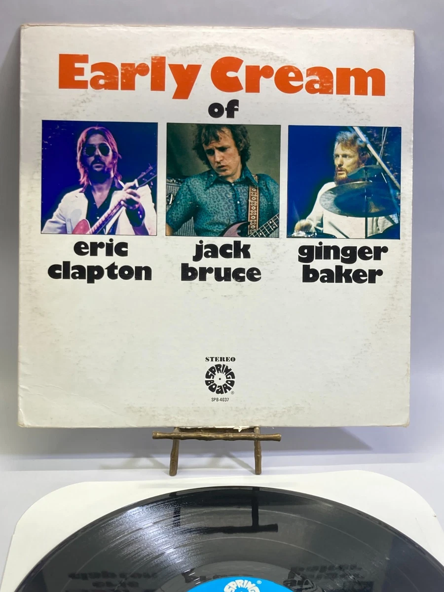 The Early Cream Of Eric Clapton Jack Bruce & Ginger Baker Vinyl
