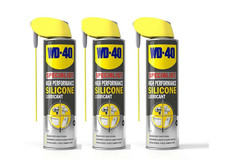 WD-40 Specialist Silicone Spray Lubricant 250ml Can Versatile - Pack of 3 30.53 per litre