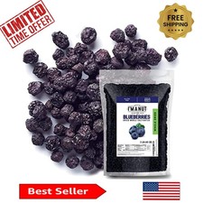 Dried Blueberries 16 oz Gluten-Free, Slightly Sweetened Delight