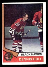 1974-75 Topps Dennis Hull #150 - Chicago Blackhawks