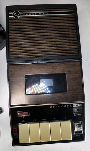 Loewe Optacord 445 Tonbandgerät * Kassettenrecorder * Vintage * Rarität* - Bild 3 von 11