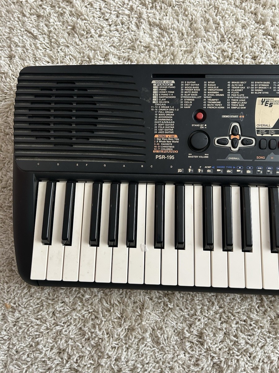 Yamaha PSR-330 Portable Synth Arranger/ 4 Track MIDI Recorder