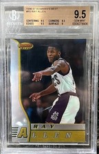 1996-97 Bowman's Best Rookies Ray Allen #R5 BGS 9.5 GEM MINT RC HOF