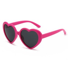 Heart Polarized Sunglasses Cute Sunglasses for Children Aged 3 to 18 Years Ol...