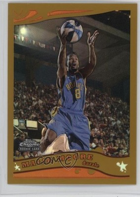 2005-06 Topps Chrome Gold Refractor 23/99 Malik Moore #261 Rookie RC 1u5y