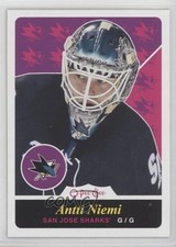 2015-16 O-Pee-Chee Retro Antti Niemi #61 0m8e