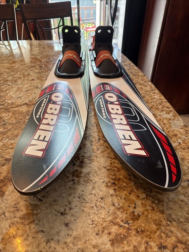 Vintage Obrien Vantage Dual Tunnel Molded Composite Design Water Skis Slalom 172