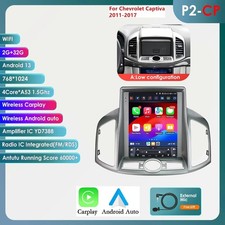 9.7android 14 Car Radio Gps Carplay For Chevrolet Captiva 2011-2017 Wifi 232gb