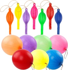 36 Heavy Duty Punch Balloons - Party Favors for Kids, Goodie Bag Stuffers