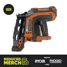 RIDGID 18V Brushless Cordless 16-Gauge 2-1/2" Straight Finish Nailer Y