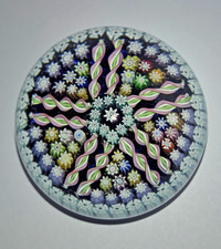 Perthshire Art Glass Millefiori Paperweight 1581