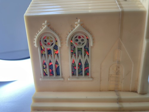 Vtg Paramount Cathedral Church Raylite Electric Lighted Plastic *READ* - Picture 10 of 14