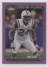 2024 Topps Chrome Pink Refractor Darrelle Revis #146 HOF 2qw